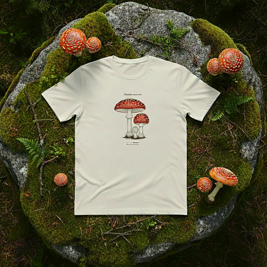 Amanita Mushroom Tee