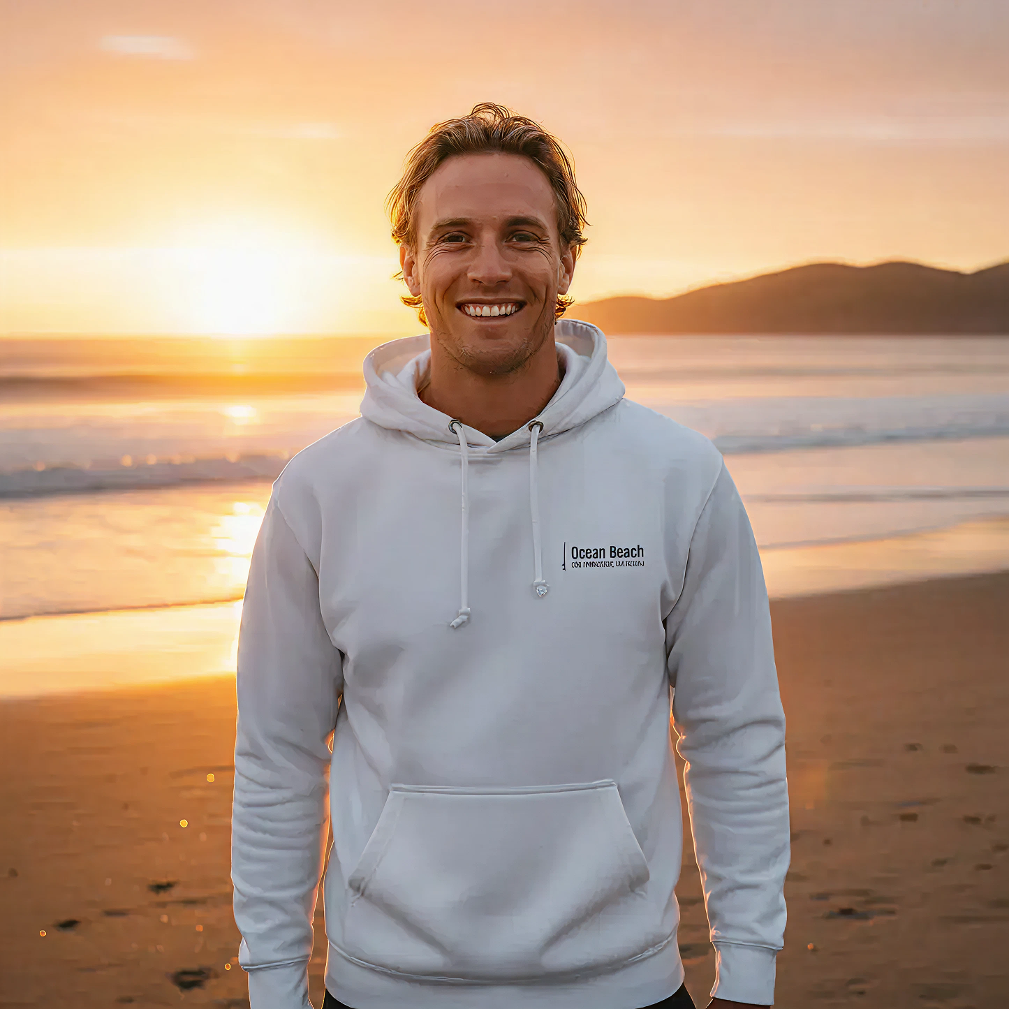 Ocean Beach Surf Spot Hoodie