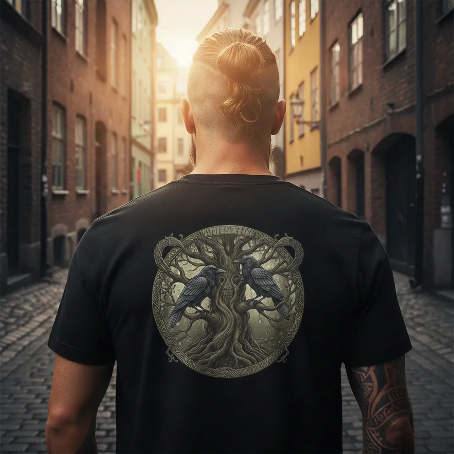 Odin’s Ravens & Sacred Oak Tree