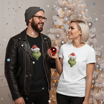 Grinch Glam Holiday Lightning Bolt Tee