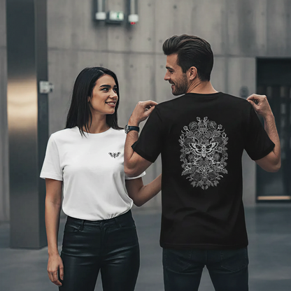 Death’s Head Hawk Moth & Roses Tee