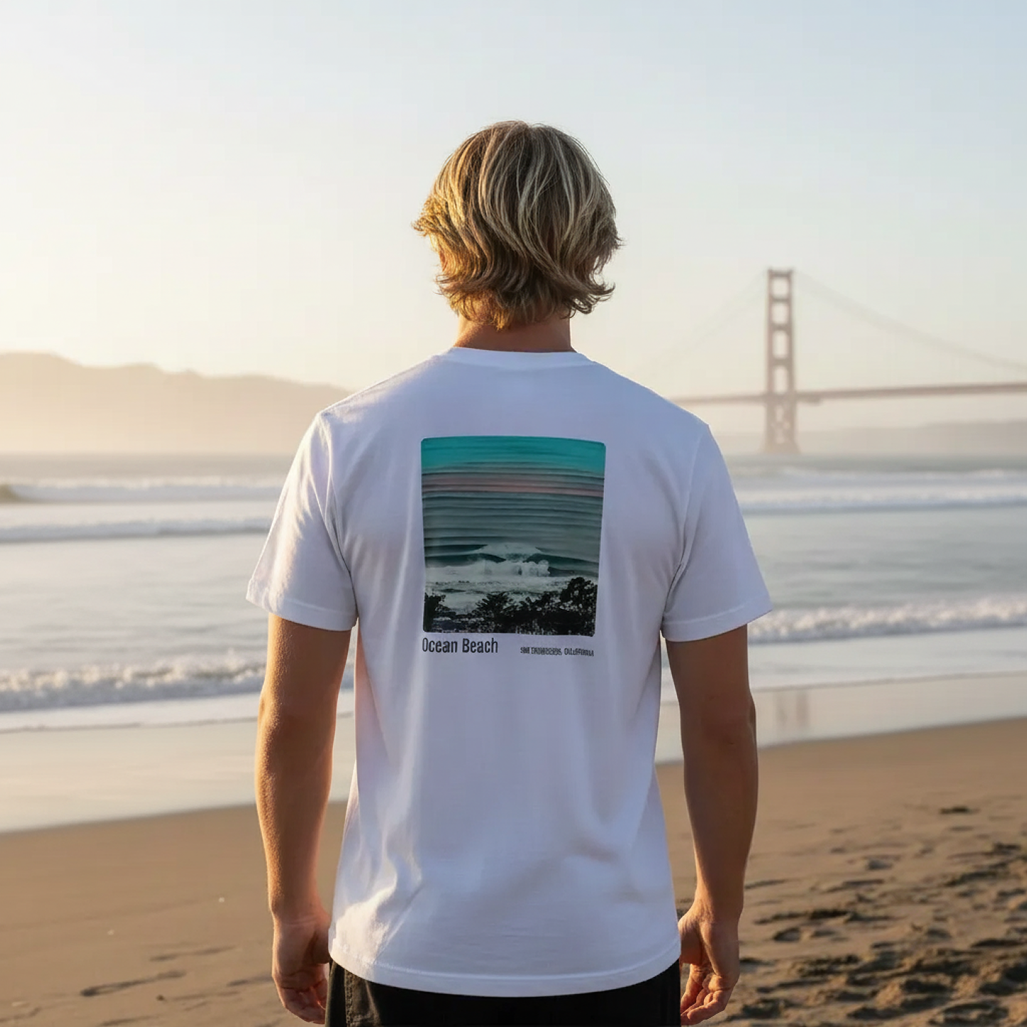 Ocean Beach Surf Spot Tee