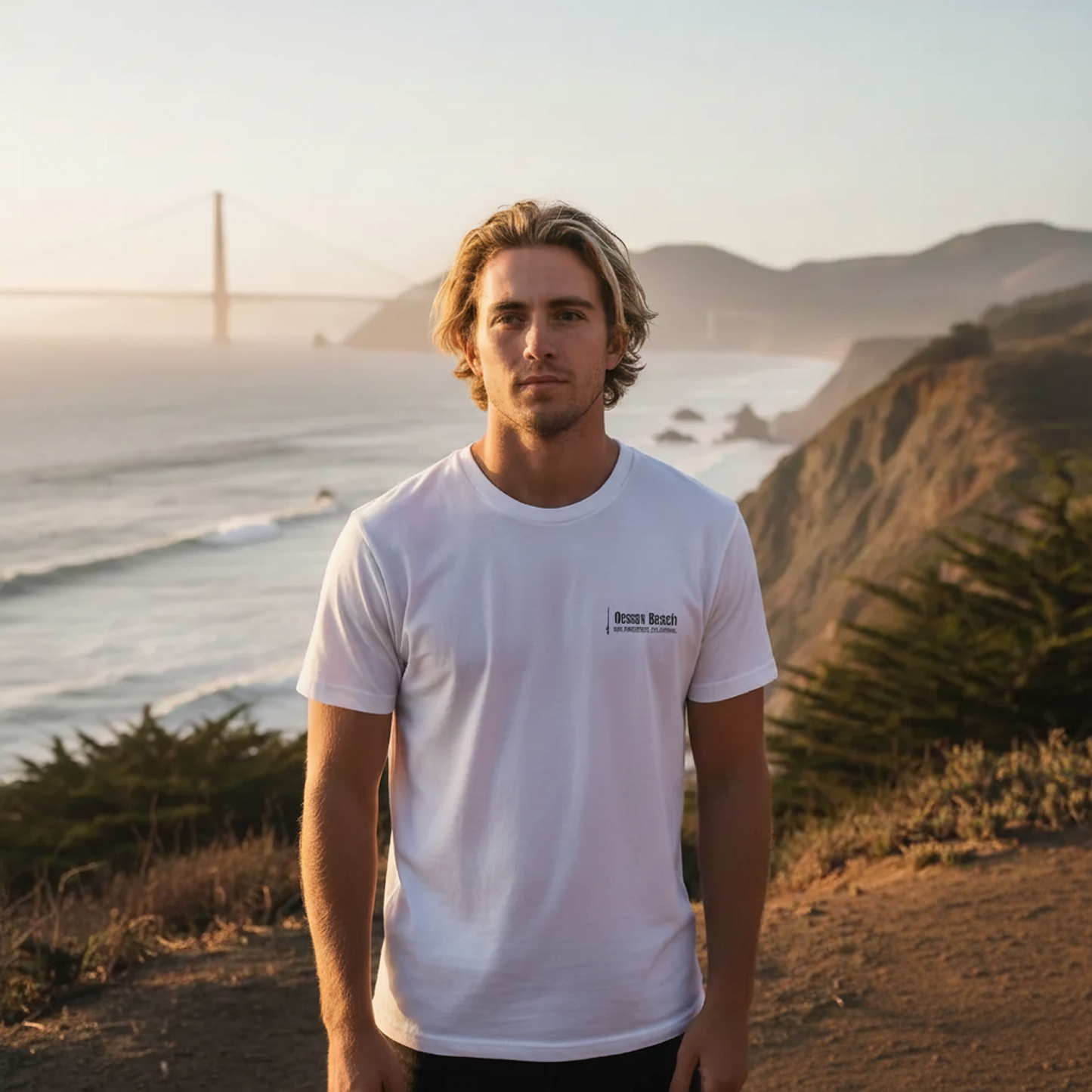 Ocean Beach Surf Spot Tee