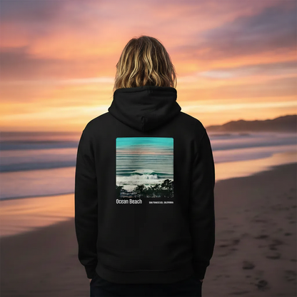 Ocean Beach Surf Spot Hoodie