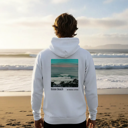 Ocean Beach Surf Spot Hoodie