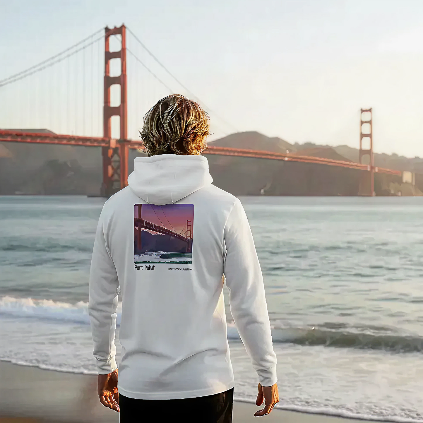 Fort Point Surf Spot Hoodie