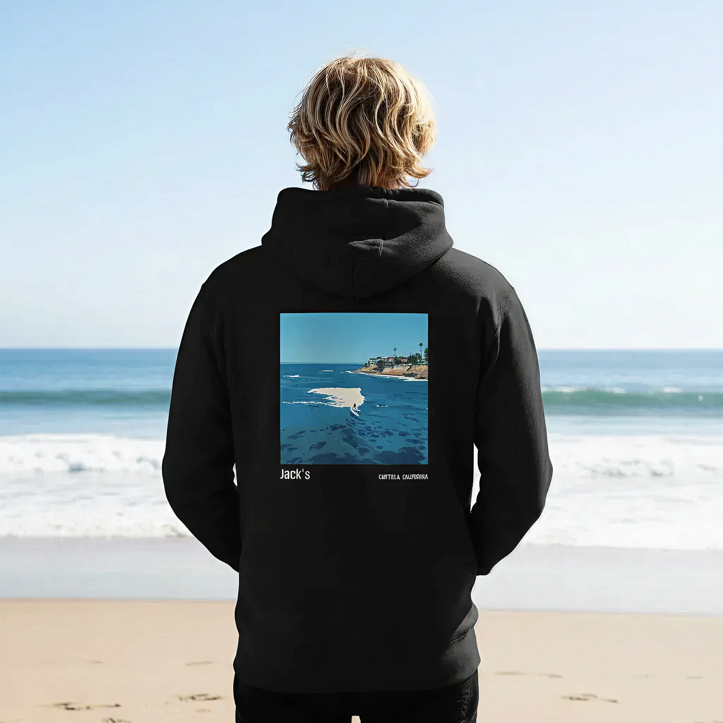 Jack’s, Pleasure Point  Surf Spot Hoodie